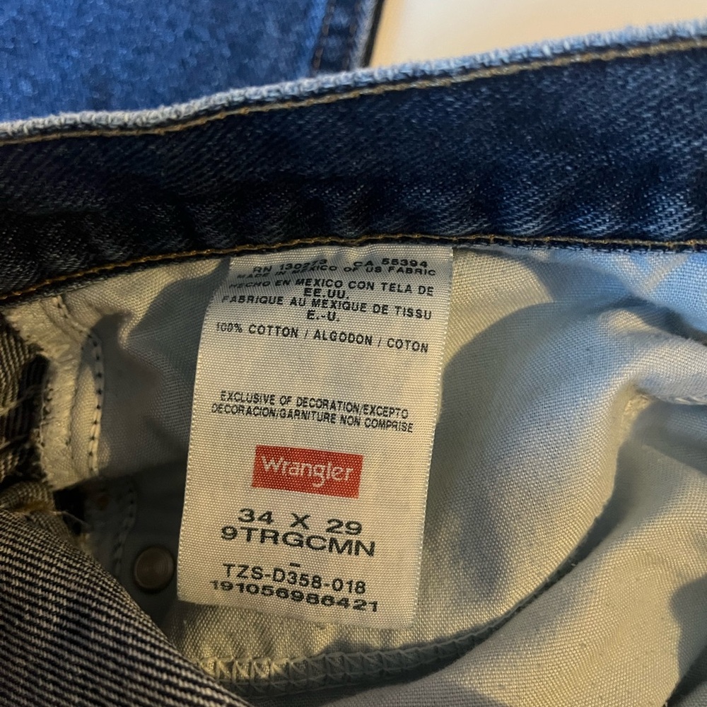 Wrangler Jeans 34 x 29 - Picture 5 of 5